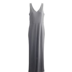 Bebe V Neck Core Jumpsuit Size S NWOT Sleeveless Pantsuit